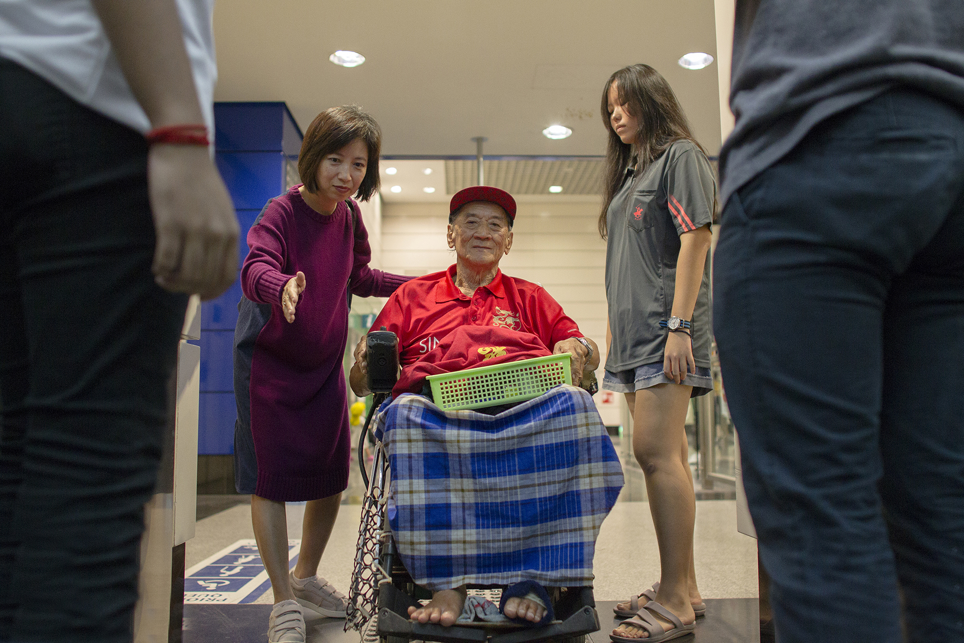 Meet Mr Tan A Wheelchair bound commuter