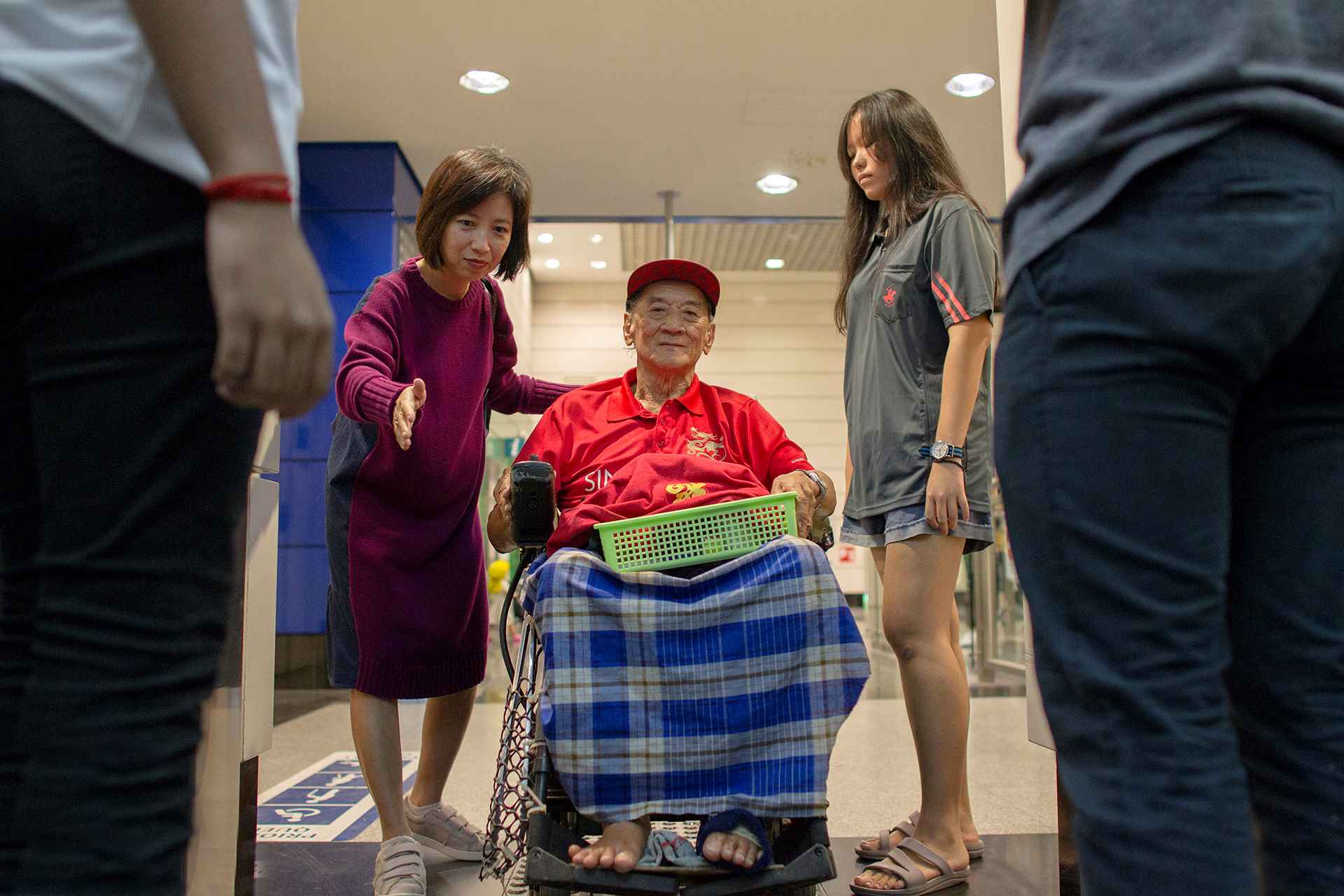 Meet Mr Tan A Wheelchair bound commuter