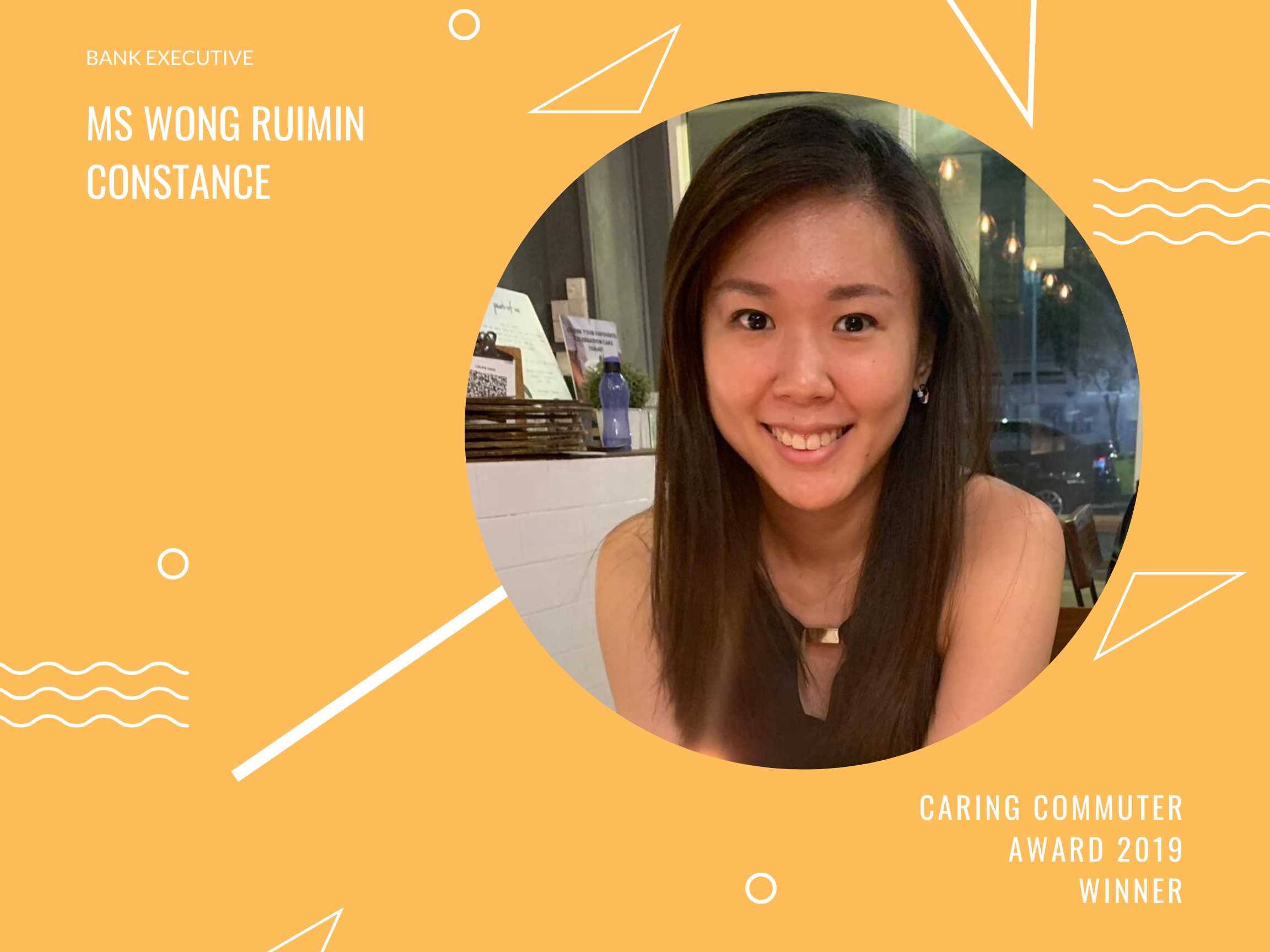 Meet Constance Wong, Bank Executive and Caring Commuter Award 2019 Winner